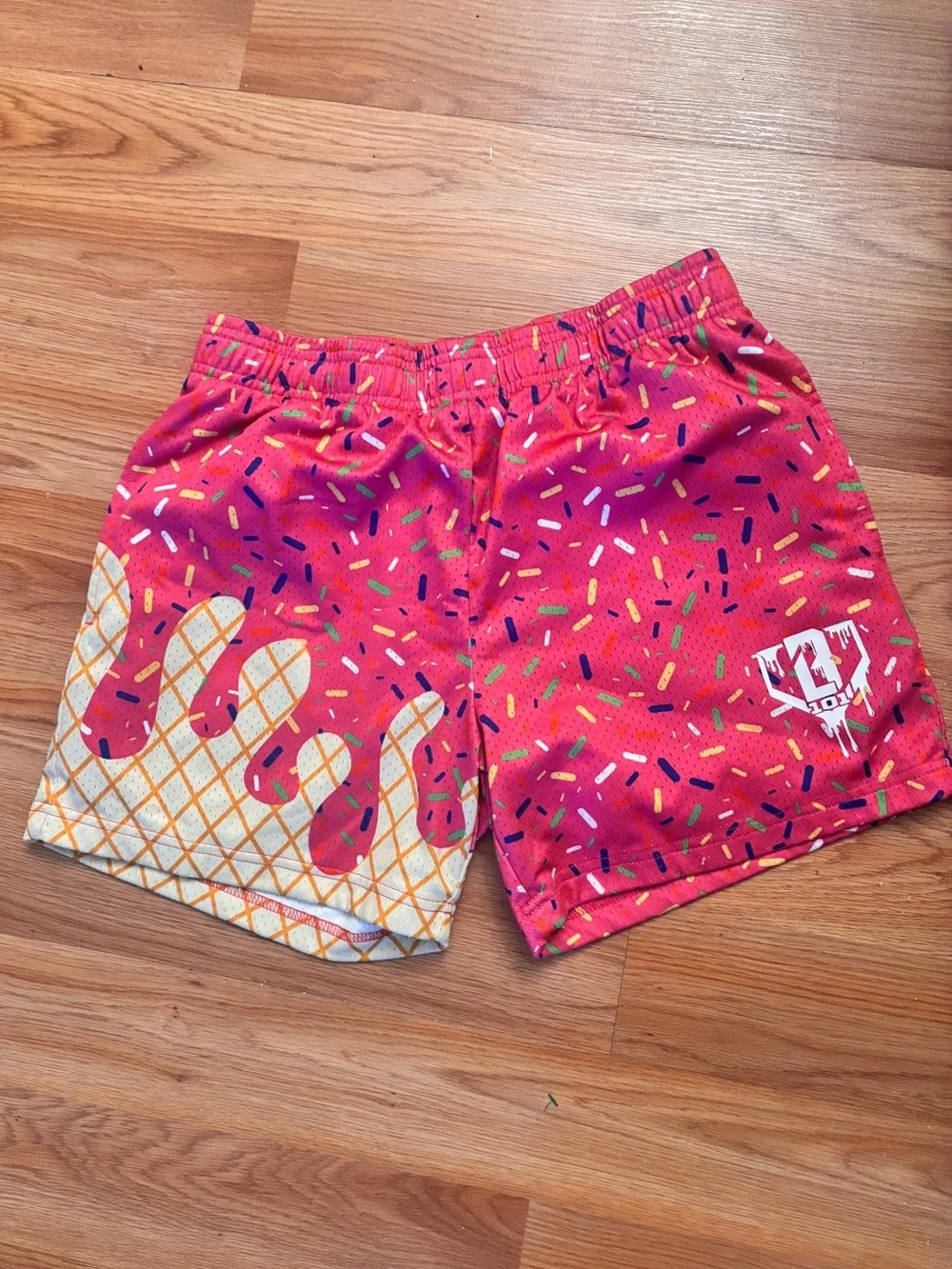 Baseball 101 ice cream shorts